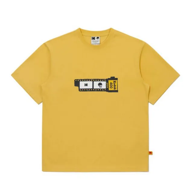 【KODAK Apparel】柯達 男女同款 短袖T恤 涼感 KODAK X Hirono 膠卷印花 共2色 / KB602038WHT KB602038YLW