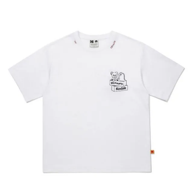 【KODAK Apparel】柯達 男女同款 短袖T恤 KODAK X Hirono 背後小野印花 共3色 / KB602037