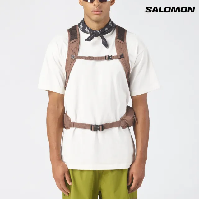 【salomon】TRAILBLAZER 20 多功能背包 野馬棕