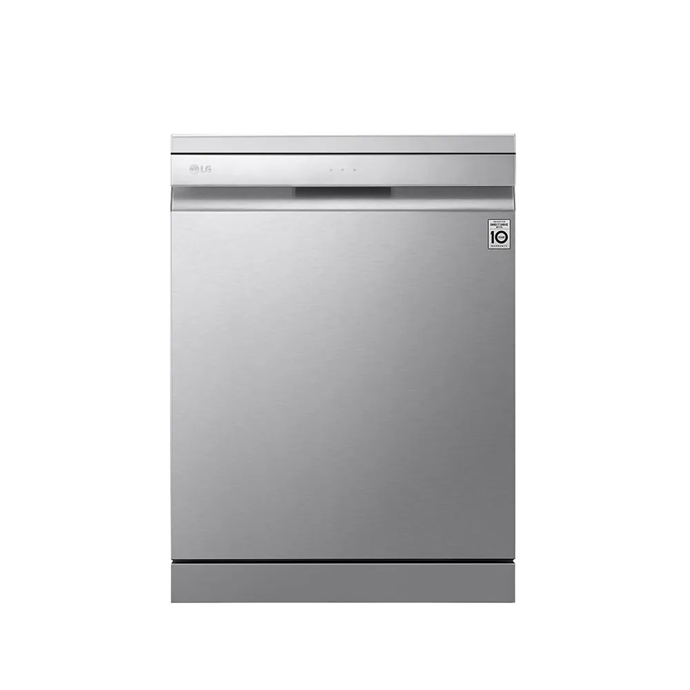 【LG 樂金】14人份 自動開門獨立式WiFi蒸氣洗碗機 含免費場勘 | 消光銀 (DFB335HS)