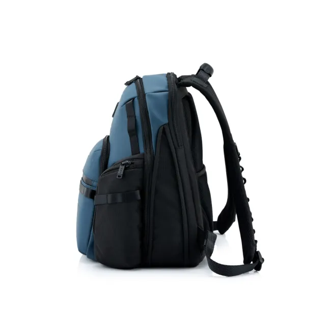【TUMI】Alpha Bravo Navigation 彈道尼龍都會通勤後背包 - 灰藍