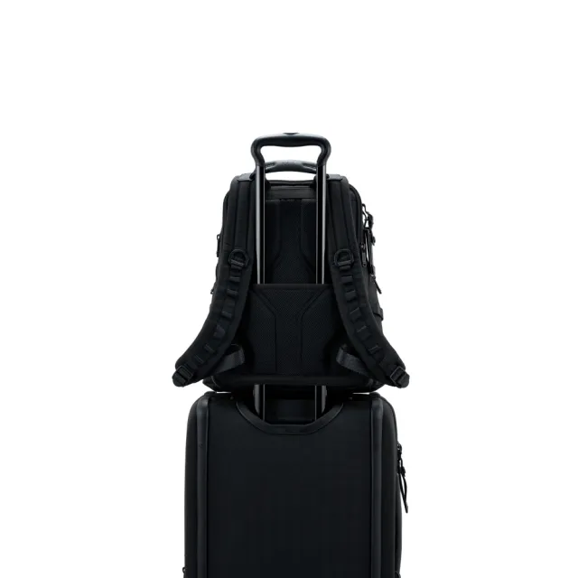 【TUMI】Alpha Bravo Navigation 彈道尼龍都會通勤後背包 - 灰藍