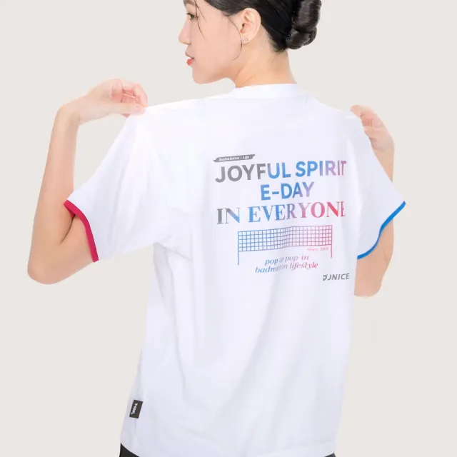 【JNICE 久奈司】運動訓練短TEE 中性版型 T-shirt T恤 排汗衣 運動服-ROCK(中性版型)