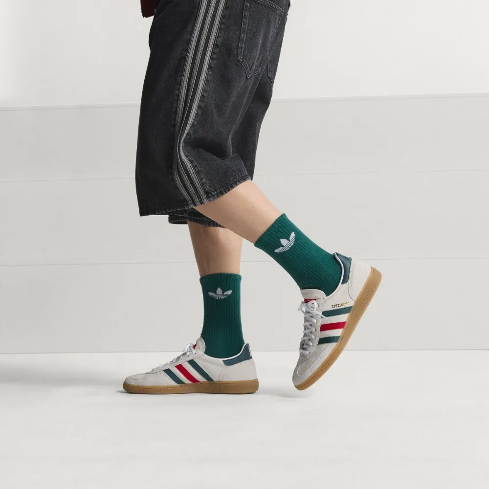 【adidas 愛迪達】世界盃 墨西哥 HANDBALL SPEZIAL 運動休閒鞋  滑板 德訓鞋 復古 男鞋/女鞋 HP3674