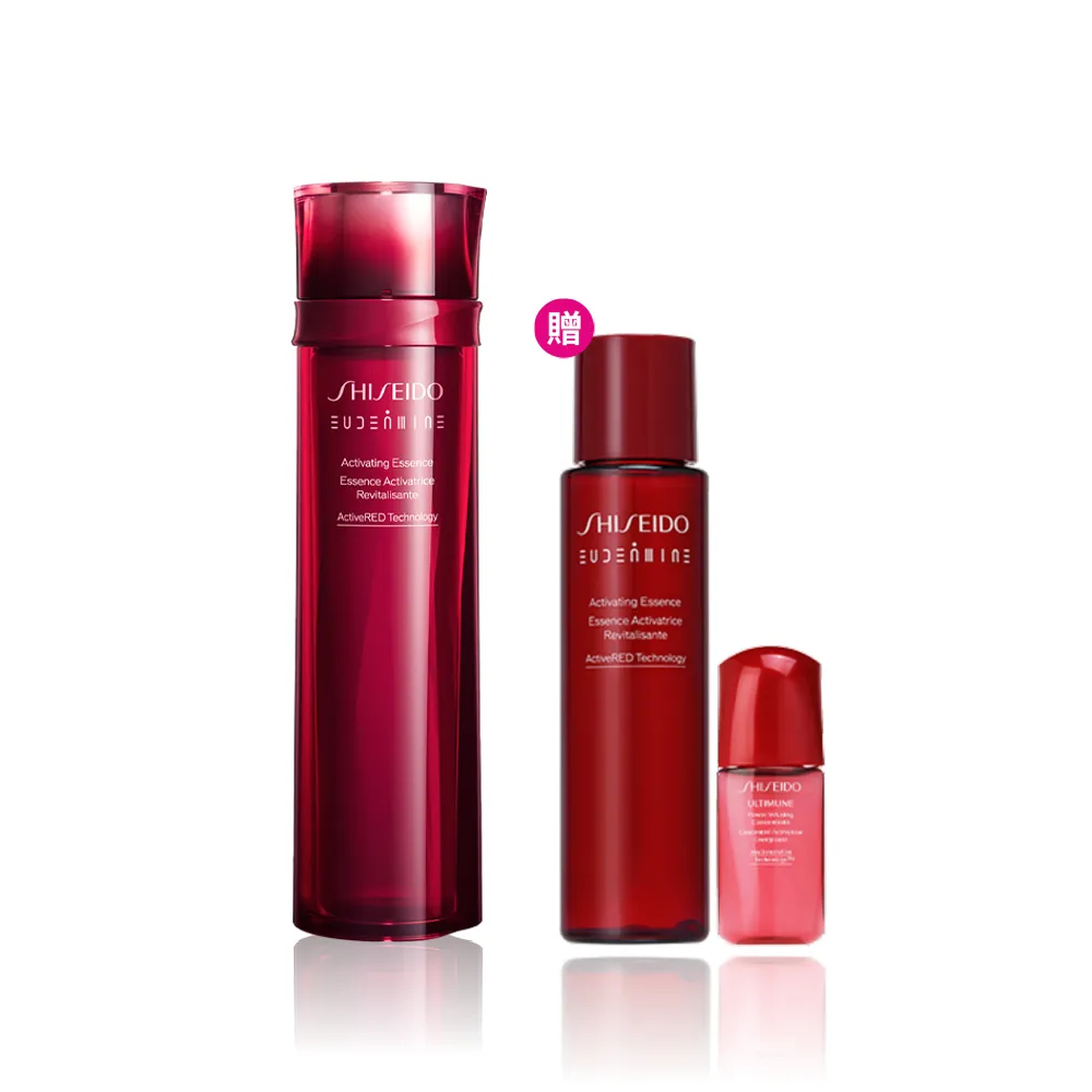 【SHISEIDO 資生堂國際櫃】紅色活酵超導奇蹟露 145mL(奇蹟露/化妝水/精華水/保濕)