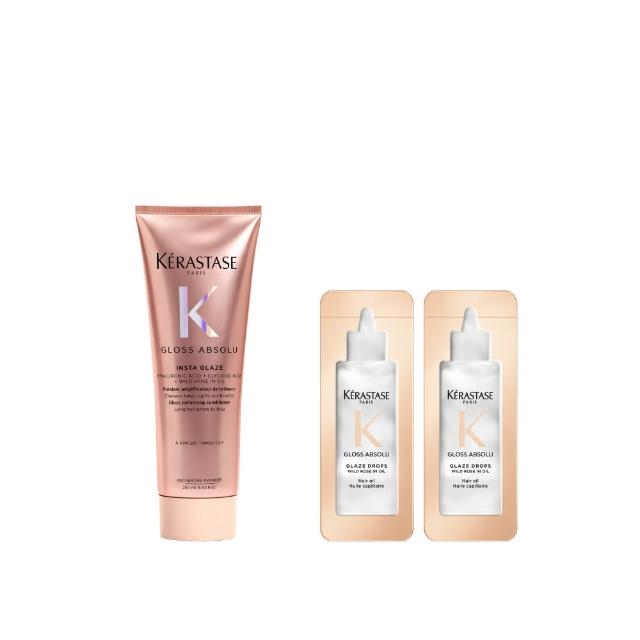 【KERASTASE 巴黎卡詩】釉光香頌髮乳250ml(全新上市/柔順/抗躁/蓬彈)