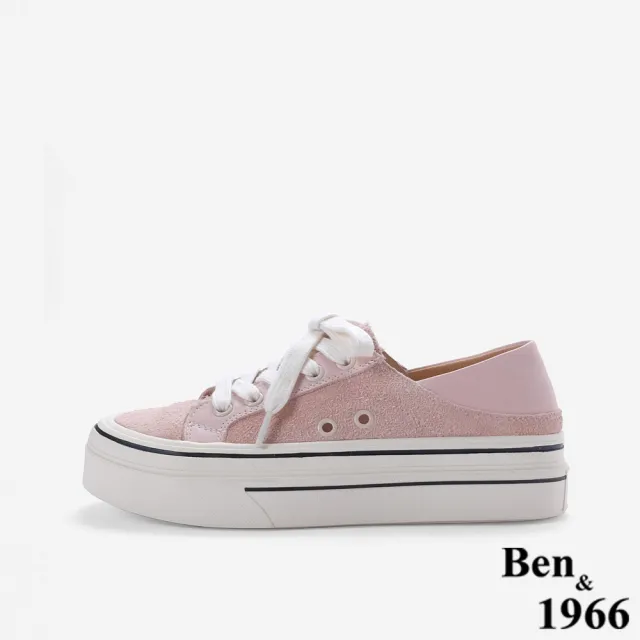 【Ben&1966】復古街頭風厚底休閒鞋-26611