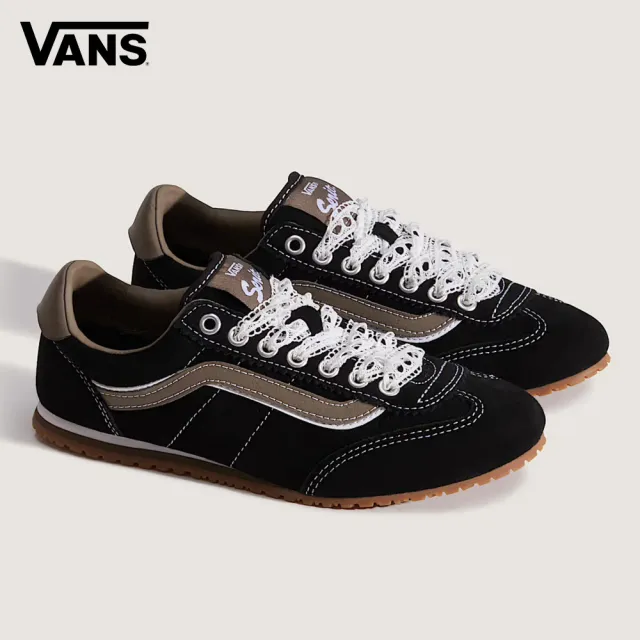 【VANS】官方旗艦 Super Lowpro 蕾絲黑色滑板鞋 休閒鞋