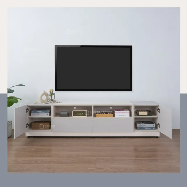 【時尚屋】[UT15]沐暮6.6尺電視櫃UT15-057 (台灣製/免組裝/電視櫃)