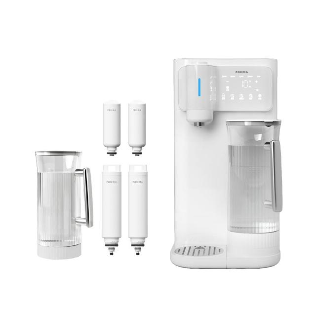 【POIEMA】DrinkUP Pro冰溫瞬熱 RO淨水器(濾芯二年份/開飲機/D01V)