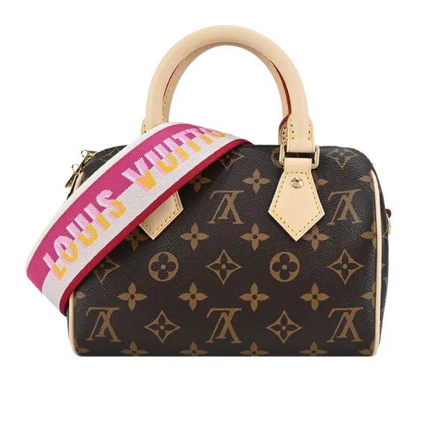 【Louis Vuitton 路易威登】Speedy Bandouliere20 Monogram帆布波士頓包(任選)