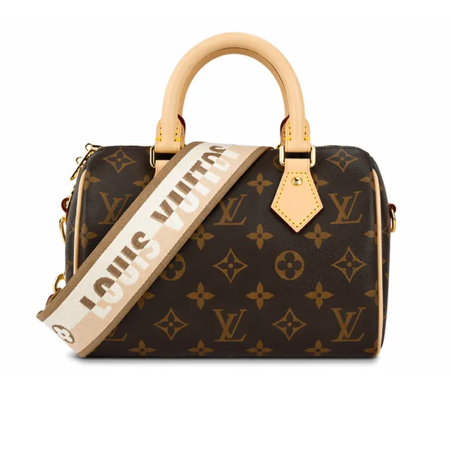 【Louis Vuitton 路易威登】Speedy Bandouliere20 Monogram帆布波士頓包(任選)
