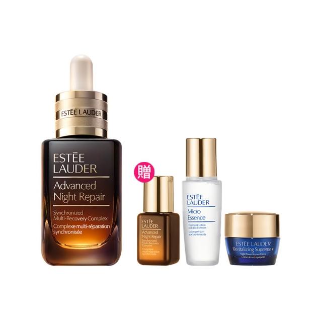 【Estee Lauder 雅詩蘭黛】特潤超導全方位修護露50ml(No.1小棕瓶 彈嫩發光/精華液/IU摯愛/醫美術後/無酒精)