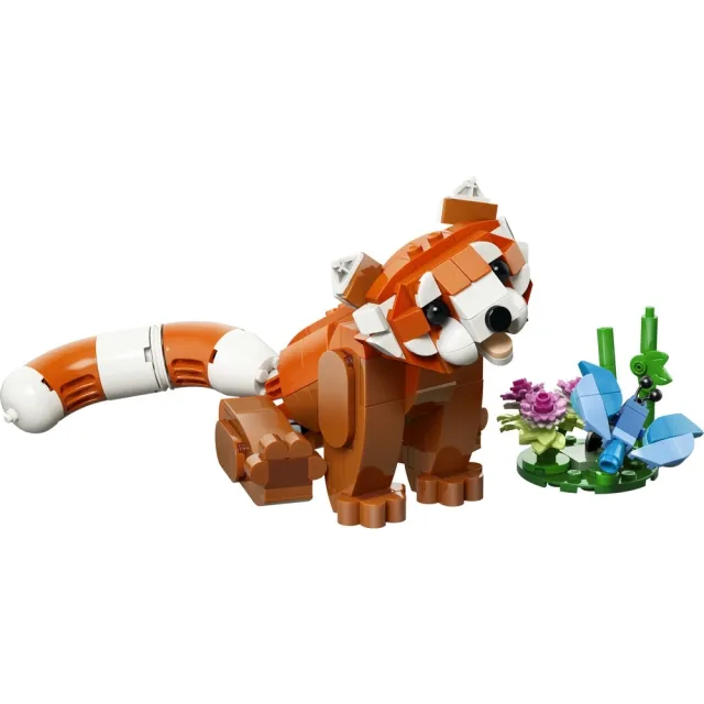 【LEGO 樂高】創意百變系列3合1 31394 可愛動物：小貓熊(momo獨家 三合一玩具 禮物 動物玩具)