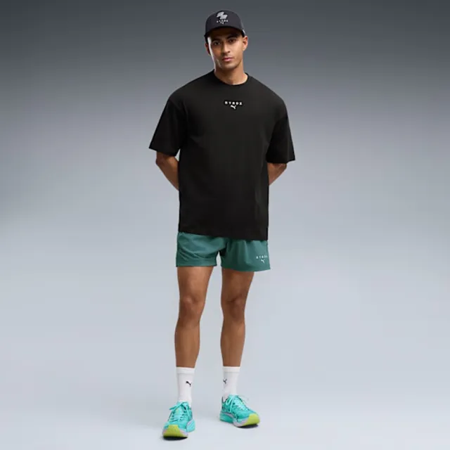 【PUMA】短袖上衣 男 歐規 HYROX Lifestyle 黑 52923201