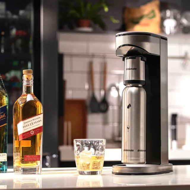 【美國Drinkmate】LUX 24Hrs保冷極光氣泡水機(兩段式洩壓 可打任何飲品)
