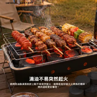 【逐露天下】耐燒速燃果木炭 1盒10包100顆 露營木炭 烤肉燃料 速燃起火 低煙少味 逐露天下