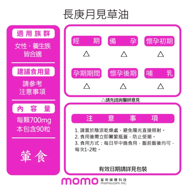 【長庚生技】月見草油(90粒/瓶)