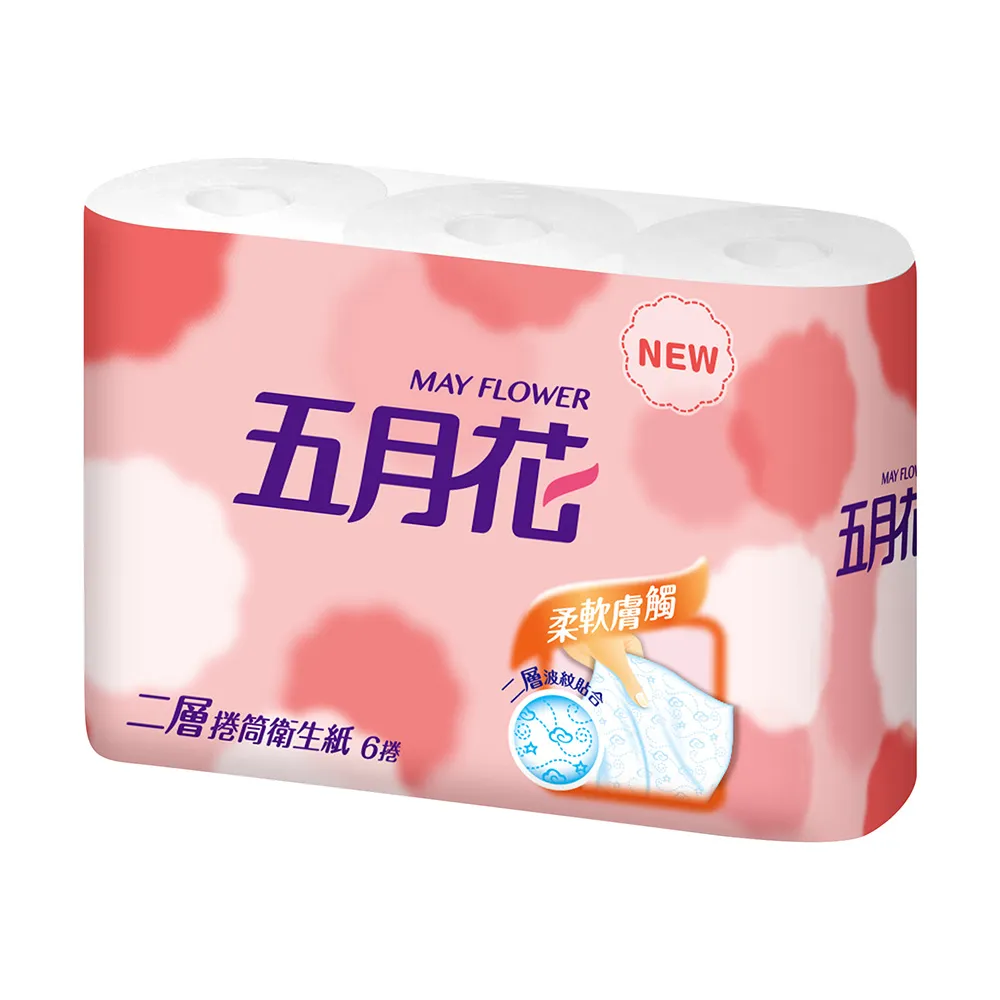 【MAY FLOWER 五月花】捲筒式衛生紙(270張x96捲)