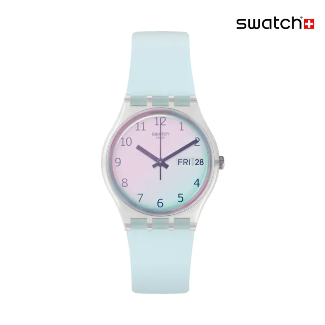 【SWATCH】ULTRACIEL 經典手錶/太陽光譜折射錶盤/男錶/女錶/瑞士製造 GE713(34mm)