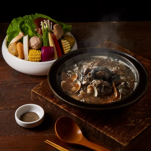 【萬客什鍋】momo獨家!石石想到你套餐|石頭爆炒鍋+主餐5選1+副餐★贈小年糕(飲料/霜淇淋/冰淇淋無限供應)