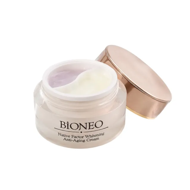【Bioneo 德國百妮】原生美麗逆時抗老霜50mlX3(保濕 亮白 抗老)