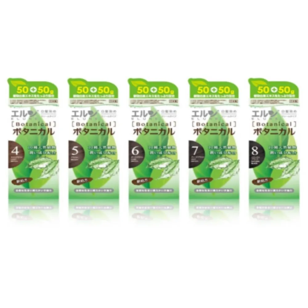 【Elune 伊露恩】草本染髮霜系列 超值2入組(多色任選)