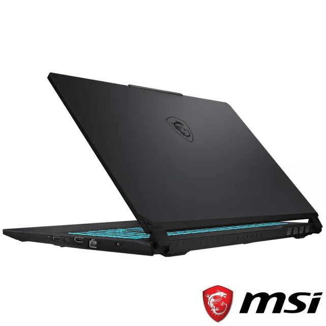 【MSI 微星】15.6吋i7-13620H RTX4050電競筆電(Cyborg 15/8G/512G SSD/W11/Black Edition A13VE-2468TWNN)