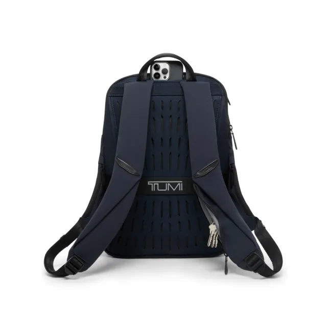 【TUMI】TUMI Axis 中型後背包 20L - 海軍藍