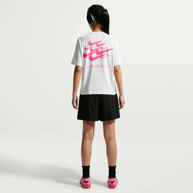 【NIKE 耐吉】短袖上衣 女 AS W NSW NK CLSC BXY TEE SPD 運動 休閒 寬鬆 短T 白 (IM6412100)