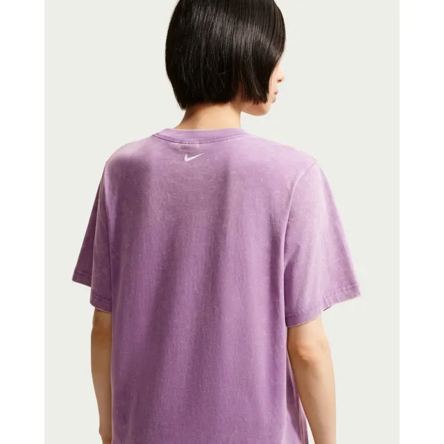 【NIKE 耐吉】短袖上衣 女 AS W NSW RETRO FLAIR TEE 運動 休閒 寬鬆 短T 紫 (IW1198544)