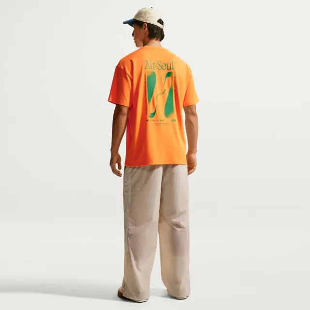 【NIKE 耐吉】短袖上衣 男 AS U NSW FAMILY REUNION TEE 運動 休閒 寬鬆 短T 橘 (IW1200840)