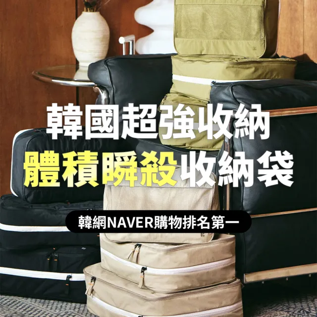 【Branden】品牌旗艦店｜獨家輕量旅行收納組 S+S+M+M+L+L（旅行收納袋/旅行袋/行李收納/快倉限定）