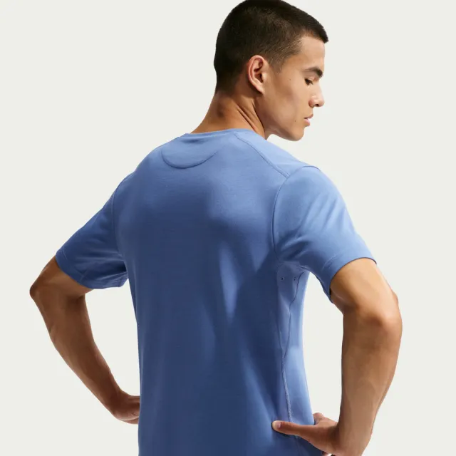 【NIKE 耐吉】短袖上衣 男 T恤 訓練 慢跑 快乾 AS M NK DF PRIMARY STMT SS 藍 DV9832-459