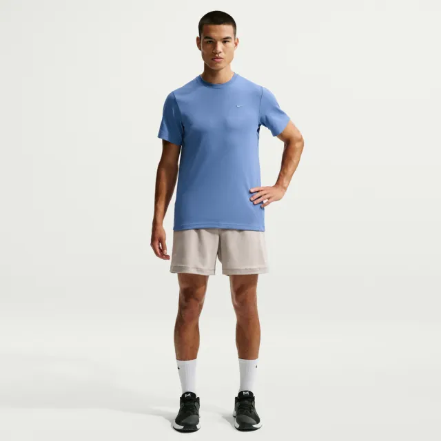 【NIKE 耐吉】短袖上衣 男 T恤 訓練 慢跑 快乾 AS M NK DF PRIMARY STMT SS 藍 DV9832-459