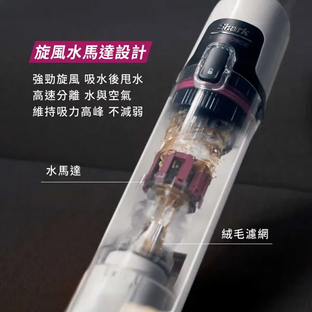 【Shark】貝克漢代言STAINFORCE HX100TW無線去漬清潔機(織物機 沙發 地毯 床墊 車用 吸水除污漬 腳踏墊)