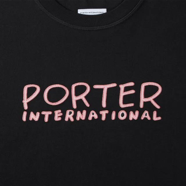 【PORTER INTERNATIONAL】條紋Logo 棉Tee(三色任選)