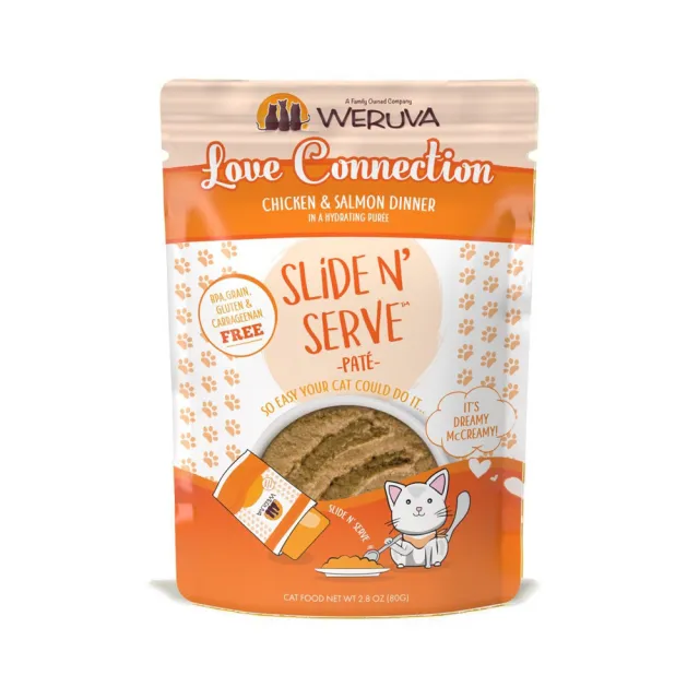 【WERUVA 唯美味】易開餵主食餐包80g-12入(主食/全齡貓)