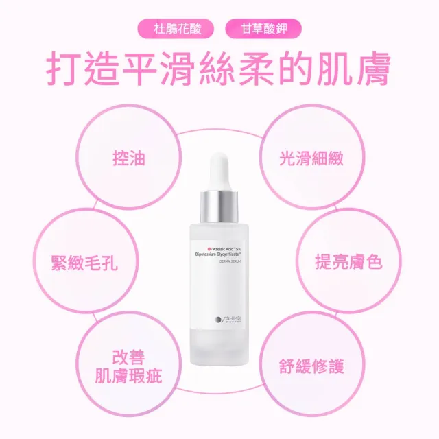 【SHIMBI METHOD 審美之選】5%杜鵑花酸控油煥膚精華2入