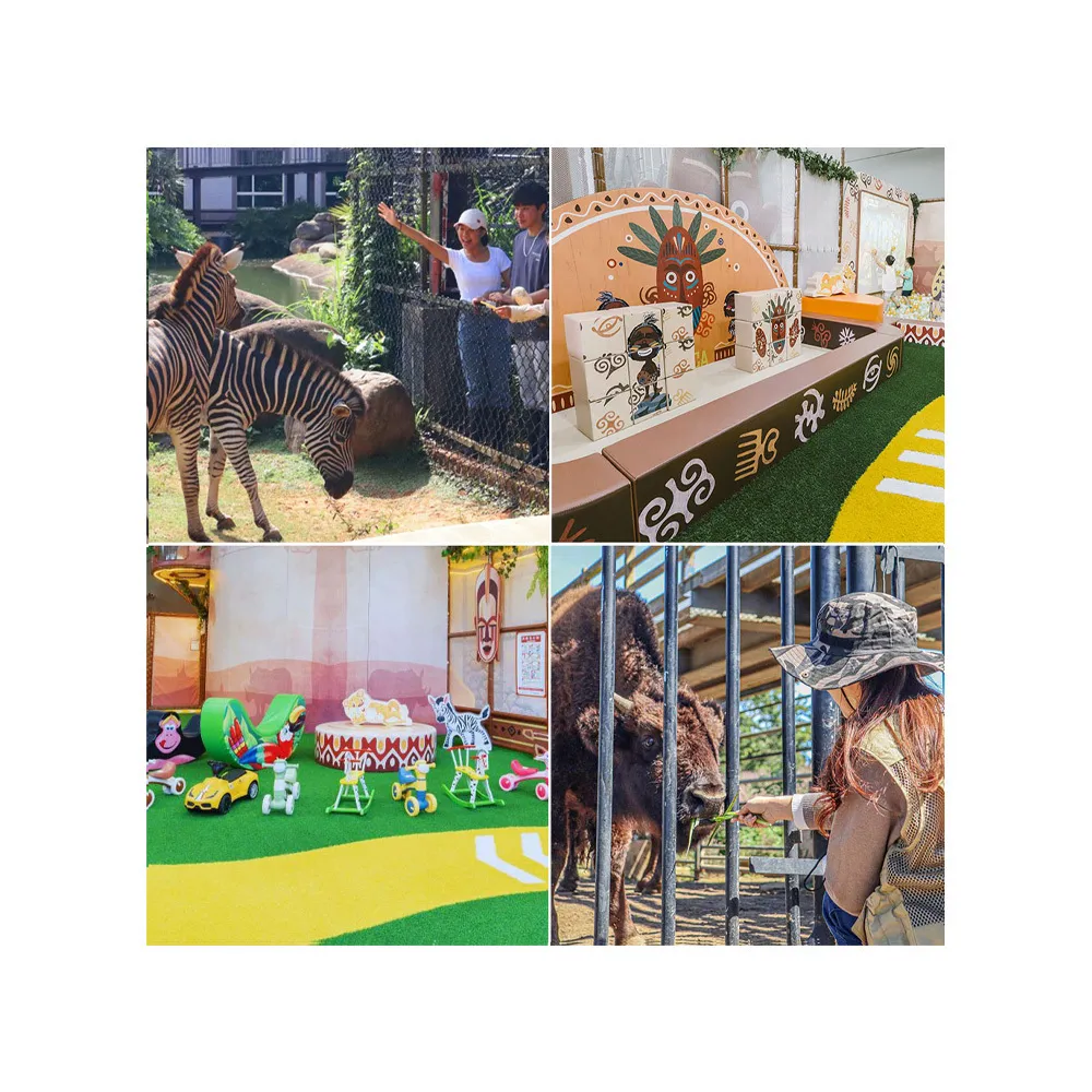 關西六福莊生態度假旅館-須提前預約．親子美洲探險一日遊（一大一小） 享樂券