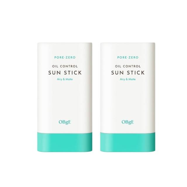 【OBgE】控油清爽防曬棒SPF50+ PA++++ 18g*2入組