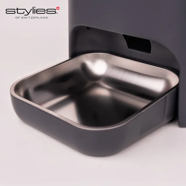 【Stylies】瑞士Stylies_cibus 寵物製能餵食器(防卡糧設計、密封防潮、防蟻防蟑、易清洗、APP定時出糧)