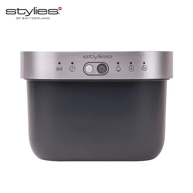 【Stylies】瑞士Stylies Fontanus 寵物活水機(雙供電模式、2.5L儲水量、304不鏽鋼、感應出水、低噪音)