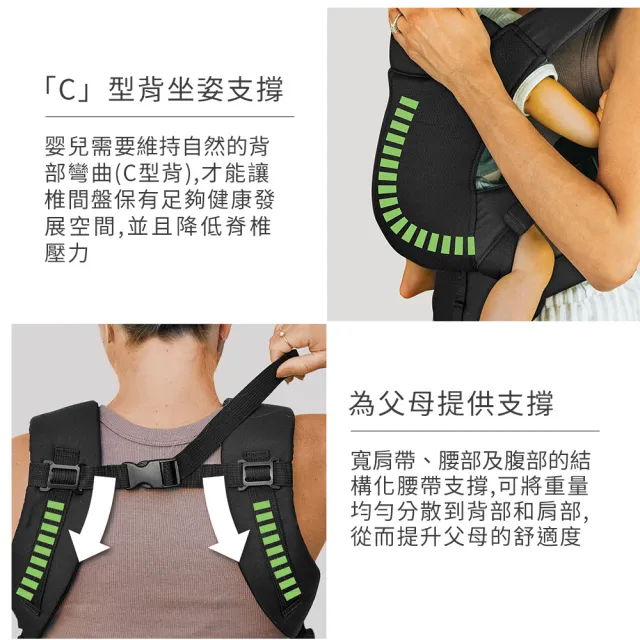 【Chicco】SnugSupport 四合一輕量嬰兒揹帶