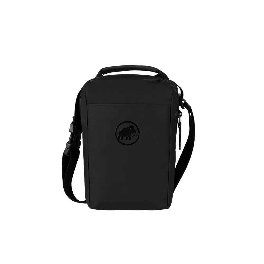 【Mammut 長毛象官方直營】Seon Pouch 休閒單肩包/側背包 2L 黑色 #2810-00151