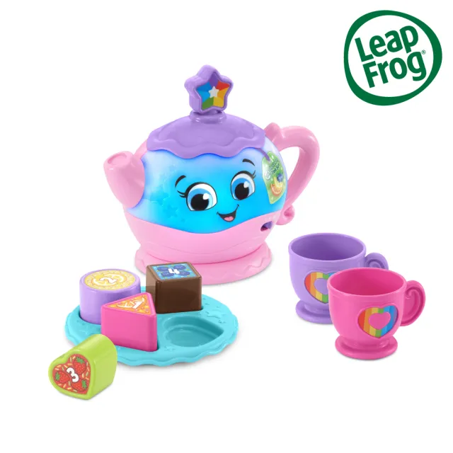 【LeapFrog】下午茶甜心派對(擬真倒水互動設計 形狀配對遊戲)