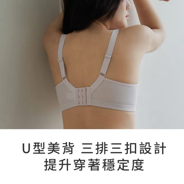 【玉如阿姨】月神崇拜內衣※0768藍灰(B.C.D.E.F罩 無鋼圈 集中 輕盈 透氣 台灣製)