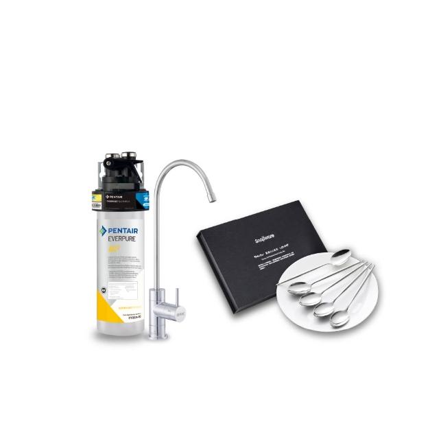 【EVERPURE 愛惠浦】櫥下型 PURVIVE-AC2生飲淨水器(雙色無鉛龍頭任選)