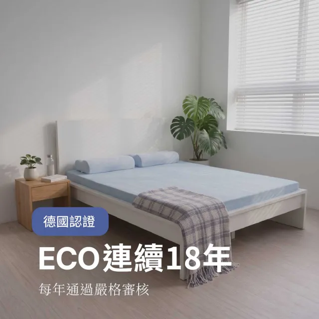 【森好眠】雙人6cm吸濕排汗乳膠床墊5x6.2尺經典款(薄床墊可摺疊折疊Sonmil森好眠)