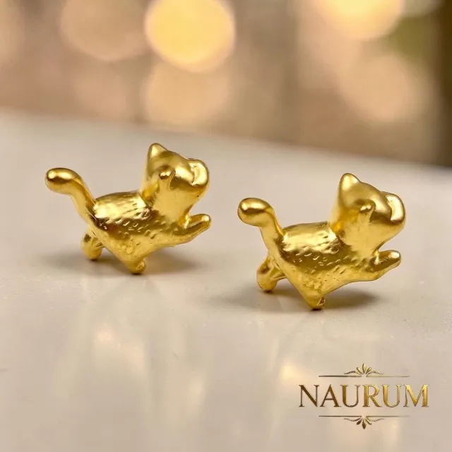 (NAURUM)黃金金豆萌萌貓0.07錢1入